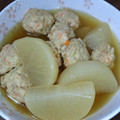 たすきち's cooksnap of when they made 大根と肉団子のしみしみ煮.