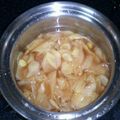 ひれり's cooksnap of when they made ピンクに変わるよ!!新生姜の甘酢漬け♪.