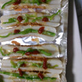 emimimama's cooksnap of when they made 簡単　ちくわピザ.
