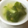 沙理1127's cooksnap of when they made とろりん♪チンゲン菜の中華スープ.
