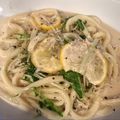 ♡ちび黒♡'s cooksnap of when they made しらすのレモンクリームうどん.