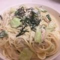 kewpie-k's cooksnap of when they made [簡単]チンゲン菜のツナマヨパスタ.