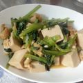 しーちゃんの嫁's cooksnap of when they made 高野豆腐と小松菜の煮物.