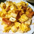 ぱんだん。。's cooksnap of when they made 材料２つで☆フワフワはんぺん玉子.
