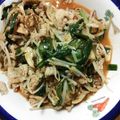 ★けいこ★'s cooksnap of when they made ■糖質制限■もやし豚キムチ炒め簡単ランチ.