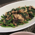 ○キッコ○'s cooksnap of when they made *ほうれん草の挽肉炒め*.