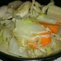 まるみ183's cooksnap of when they made 余り物で簡単あったか〜い牛乳鍋☆.