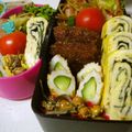 ゆのたママ's cooksnap of when they made 大葉巻き巻き卵焼き.