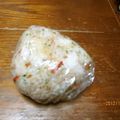 もーちゃん８２７'s cooksnap of when they made 香ばしい♪炒飯みたいなおにぎり.