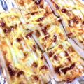 misamame's cooksnap of when they made 簡単♪１・２・３でチクワピザ！？.