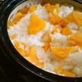 ほじちゃん's cooksnap of when they made 土鍋でさつまいものお粥.