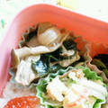 えまっちママ's cooksnap of when they made ✿豚肉とわかめのコンソメマヨ炒め✿.