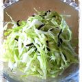 annam's cooksnap of when they made シンプルやみつき！キャベツの塩昆布サラダ.