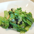 momosukekan's cooksnap of when they made ５分でできちゃう　レタスと海苔の炒め物.
