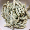 トミーのお姉ちゃん's cooksnap of when they made 我が家の簡単！インゲン☆マヨ胡麻和え.