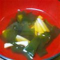 ちょこ28's cooksnap of when they made とっても簡単☆大根のお吸い物.