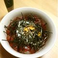 カボリン's cooksnap of when they made 安いマグロで☆漬けまぐろの山かけ丼.