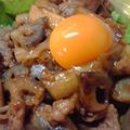 まうやん's cooksnap of when they made 豚バラと根菜（蓮根＆ごぼう）の丼♡.