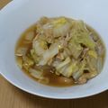 yukky0717's cooksnap of when they made シンプルな白菜と油揚げの煮びたし.
