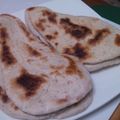 りちゃ1211's cooksnap of when they made フライパンで焼く天然酵母ナン.