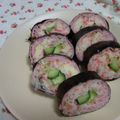 リナリオ's cooksnap of when they made カルシウムた～っぷり◎ご飯なし海苔巻き.
