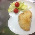 minandron's cooksnap of when they made 驚きのふわっ&外ｻｸｯ★カジキのムニエル.