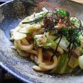 真さん's cooksnap of when they made オイスター焼きうどん.