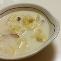 すららら's cooksnap of when they made キャベツとベーコンのクリームスープ.