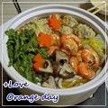オレンジデイ's cooksnap of when they made お鍋に「はふはふ」鶏だんご.