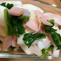 ぽちゃすけ's cooksnap of when they made カブとハムのマリネ風サラダ.