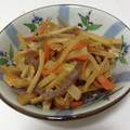 ♡Mira♡'s cooksnap of when they made 大根の皮できんぴらさん.
