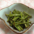huto☆'s cooksnap of when they made サツマイモの「茎」のきんぴら.