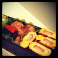 yomemi's cooksnap of when they made チーズカニカマの卵巻き〜弁当☆簡単〜.