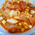 文月ユエ's cooksnap of when they made 鶏ささ身とキャベツのトマト煮.