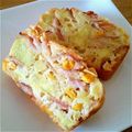 pizzacrust's cooksnap of when they made おさつベーコーンブレッドケーキ.