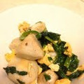 うりはるりん's cooksnap of when they made 里芋とほうれん草のバター醤油炒め.