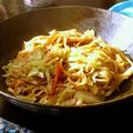 かなちょん☆☆'s cooksnap of when they made ソースブレンド！屋台風こってり焼きそば。.