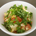PARNELL's cooksnap of when they made 豆腐とトマトのあっさり卵とじ.