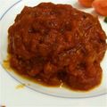 ともとものもぐもぐ's cooksnap of when they made ハンバーグなのに豆腐っ？なトマト煮込み♪.