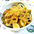 sougo78's cooksnap of when they made 蓮根と長芋の優しい煮物.