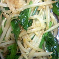 lllicolll's cooksnap of when they made ほうれん草ともやしのナムル.