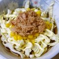 hana_4's cooksnap of when they made 包丁いらず♪サラダ蕎麦.