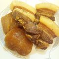 yu_no_mama's cooksnap of when they made パイナップルの缶詰めで簡単☆豚の角煮.