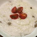 流紀☆'s cooksnap of when they made 簡単一人ランチに！チーズリゾット♡.