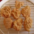 ウフミルク's cooksnap of when they made なごみ味☆きなこのパフケーキ.