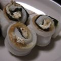 ブンブンたん's cooksnap of when they made ✿簡単おつまみ✿クリチ＆おかか♡竹輪巻き.