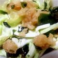 緋の子's cooksnap of when they made キャベツとわかめと天かすで！たぬきサラダ.