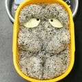 食いしん坊のすーみん's cooksnap of when they made キャラ弁☆ゲゲゲの鬼太郎のぬりかべ.