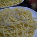＊葉っぱちゃん＊'s cooksnap of when they made じゃこ入りパスタ♥レモンバター風味.