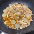 みあ's cooksnap of when they made 大根とひき肉の柚子あんかけ煮.